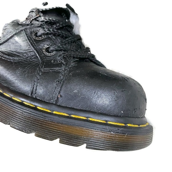Dr. Martens Industrial Vintage Leather Work Boots - Picture 4 of 14